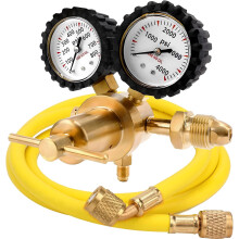 Nitrogen Regulator 0-800 PSI 60 inch Hose CGA580 Inlet 1/4