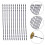 U-Shaped Jigsaw Mini Hand Saws Spiral Blades 12 Pcs 45 7