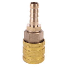 Brass Tire Air Chuck Heavy Duty Screw-On 6mm