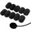 Black Headset and Handheld Mic Foam Covers 10-Pack 1
