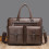 Heren crossbodytas van echt leer (1 stuk) 2