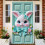 Bannière de porte Lapin de Pâques 71 x 35 pouces (1 pièce) 6