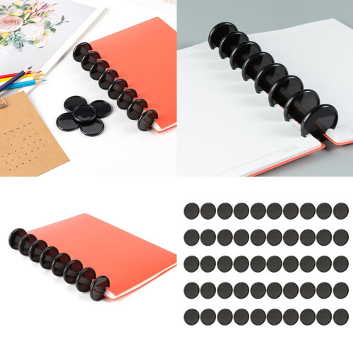 Plastic Discbound Expansion Discs 19MM 28MM 35MM 50 Count 2