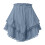 Women's Flowy Boho Skorts High Waist Ruffle Tiered 3