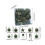 Flocked Christmas Ornaments Green 24 Pack 3