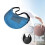 Single Ball Bag Portable Softball Carrier Light Blue 8