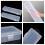 Transparent Plastic Storage Box with Wall-Mount Hole and 5