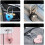 Heart Padlock Metal Mini Code Lock 4 Pcs Mix Color 6
