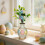 Artificial Easter Floral Pick with Eggs and Berries 10 inch 5