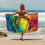 Stylish Creative Baseball Beach Towel 1 Piece 4