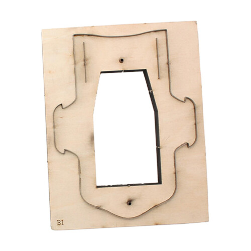 Leather Cutting Die for Wallet and Coin Purse Template 2