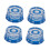 Guitar Knobs Blue 6mm Shaft 4 Pieces 2