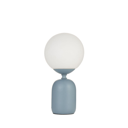 Paulmann Pauleen 48328 Table Light, Glowing, Charm, E14, max. 20W, Blue, White, Ceramic