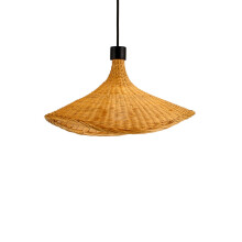 Paulmann Pauleen 48302 Pendant Light Boho Soul E27 max. 20W Beige, Black Bamboo, Metal Pendant