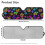 Foldable Windshield Sun Shade for Jeep Wrangler JL/JLU & 7