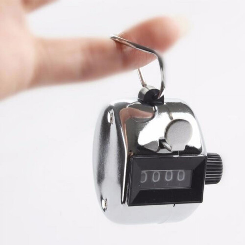 Golf Lap Counter Metal Tally Clicker 4-Digit 2