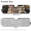 Windshield Sun Shade Golden Retriever Design 1 Pc 6