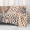 Checkered Flannel Blanket Polyester 100x70cm Black White 1
