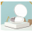 Lighted Travel Makeup Mirror 3.5 Inch Portable Folding with 2