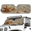 Foldable Starfish Sun Shade for Jeep JK JL Gladiator JT 2