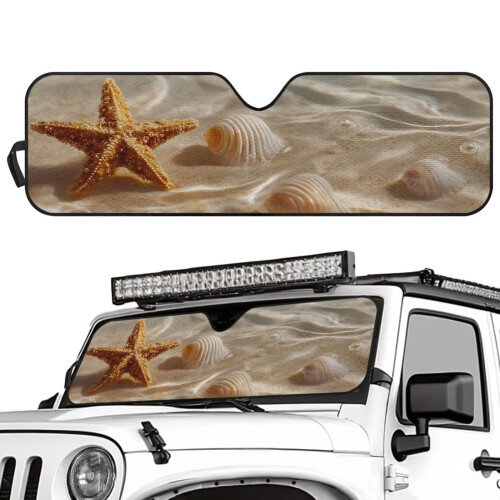 Foldable Starfish Sun Shade for Jeep JK JL Gladiator JT 1