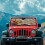 Foldable Starfish Sun Shade for Jeep JK JL Gladiator JT 3
