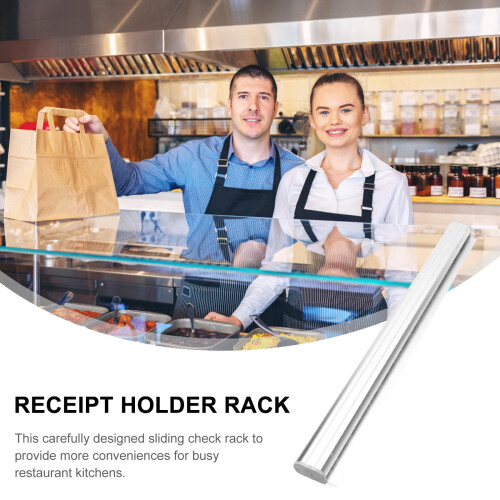 Restaurant Ticket Clip Aluminum Alloy Holder 1 Pack 1