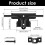 Heavy Duty Slide Bolt Lock Black for Iron Gates Doors Sheds 6