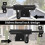 Heavy Duty Slide Bolt Lock Black for Iron Gates Doors Sheds 8