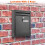 Wall-Mounted Locking Mailbox with Post and 2 Keys 5