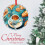 Coffee and Bread Christmas Ornament Glass Round 1 Pack 3