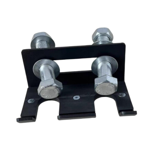Barbell Holder for Squat Rack Vertical Black 2