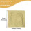 Golden Leaf Foil Sheets 5.5 x 5.5 Inches 100 Pcs 2
