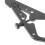 Motorcycle Throttle Lock Clamp Aluminum Black 4