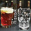 Beer Mug Drinking Glasses with Handle Set of 2 Heavy Base 5