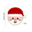 Christmas paper plates Santa pattern 40 pcs 3