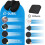 Seat Cushion Memory Foam Office Chair Pad Black 7