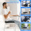 Seat Cushion Memory Foam Office Chair Pad Black 3