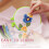 Cotton Embroidery Fabric 30x30cm Solid Color with Grid 12 6