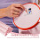 Cotton Embroidery Fabric 30x30cm Solid Color with Grid 12 5