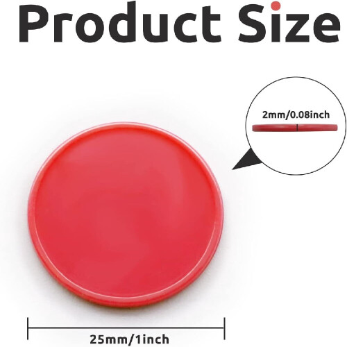 Opaque Plastic Learning Counters 100 pcs 1