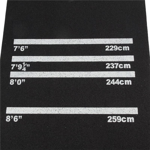 Mat with Throwing Lines - Non-Slip, Heavy Duty Rubber Floor Protector 2