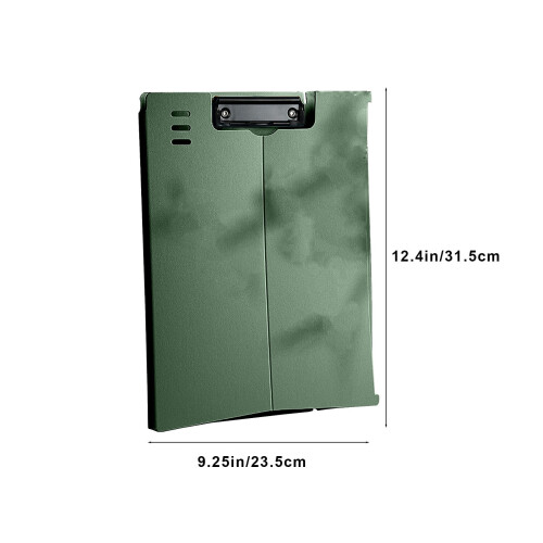 Folding Standing Clipboard with Low Clip 13.4x9.4 Inches 2