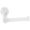Bathroom Tissue Holder Wall Mount Suction Cup White ABS PVC 4