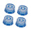Guitar Knobs Blue 6mm Shaft 4 Pieces 4