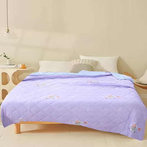 Cooling Comforter Queen Size Washable Cotton Blanket 2