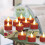 Glitter LED Tea Lights Gold Warm White 6 Pcs 3