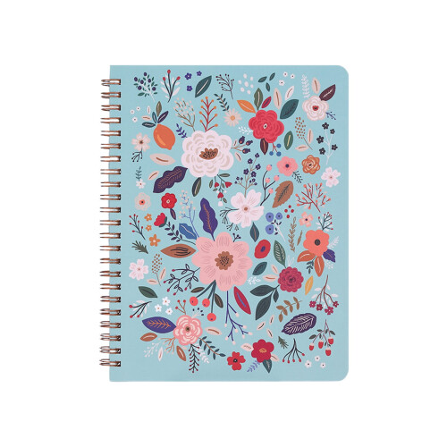 Spiral-Bound A5 Journal Notebook College Ruled Hardcover 1
