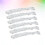 Billiards Sub-mesh Bag Net White 6 Pcs 8