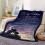 Purple Fleece Throw Blanket 280g 1 Piece 4